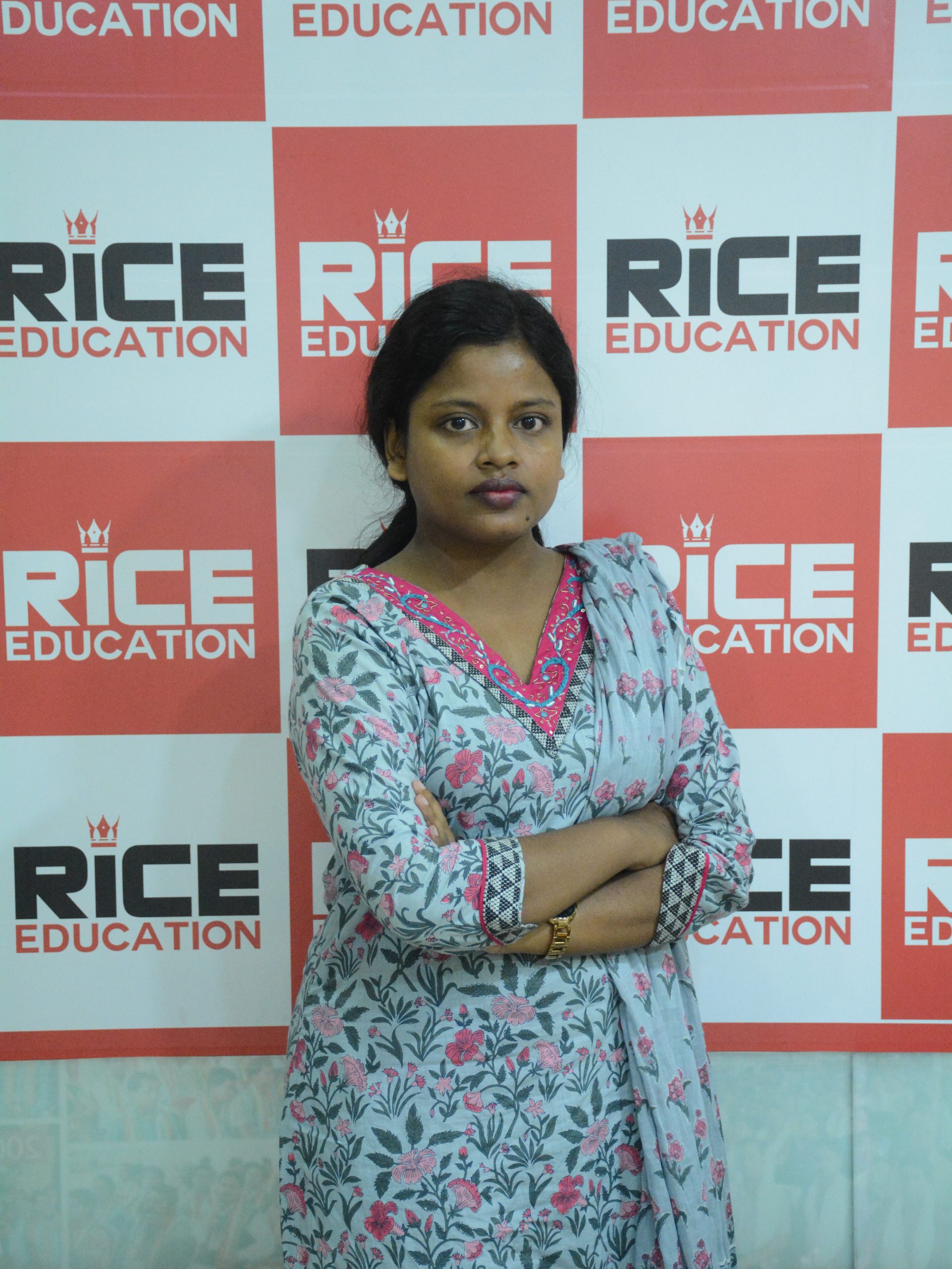 Shriya Rajak, RICE Education topper