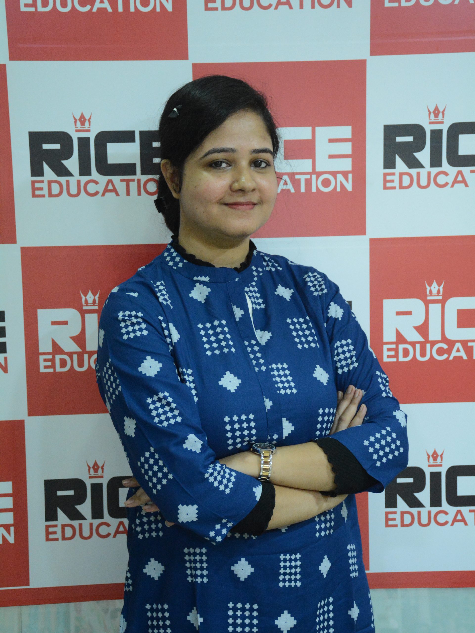 Tulip Ghosh, RICE Education topper