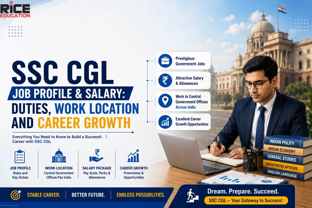 SSC CGL Job Profile & Salary: Duties, Work Location and Career Growth